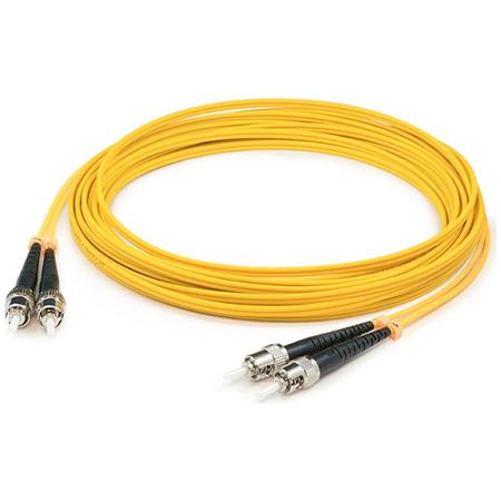ADD-ON This Is A 2M St (Male) To St (Male) Yellow Duplex Riser-Rated Fiber ADD-ST-ST-2M9SMF
